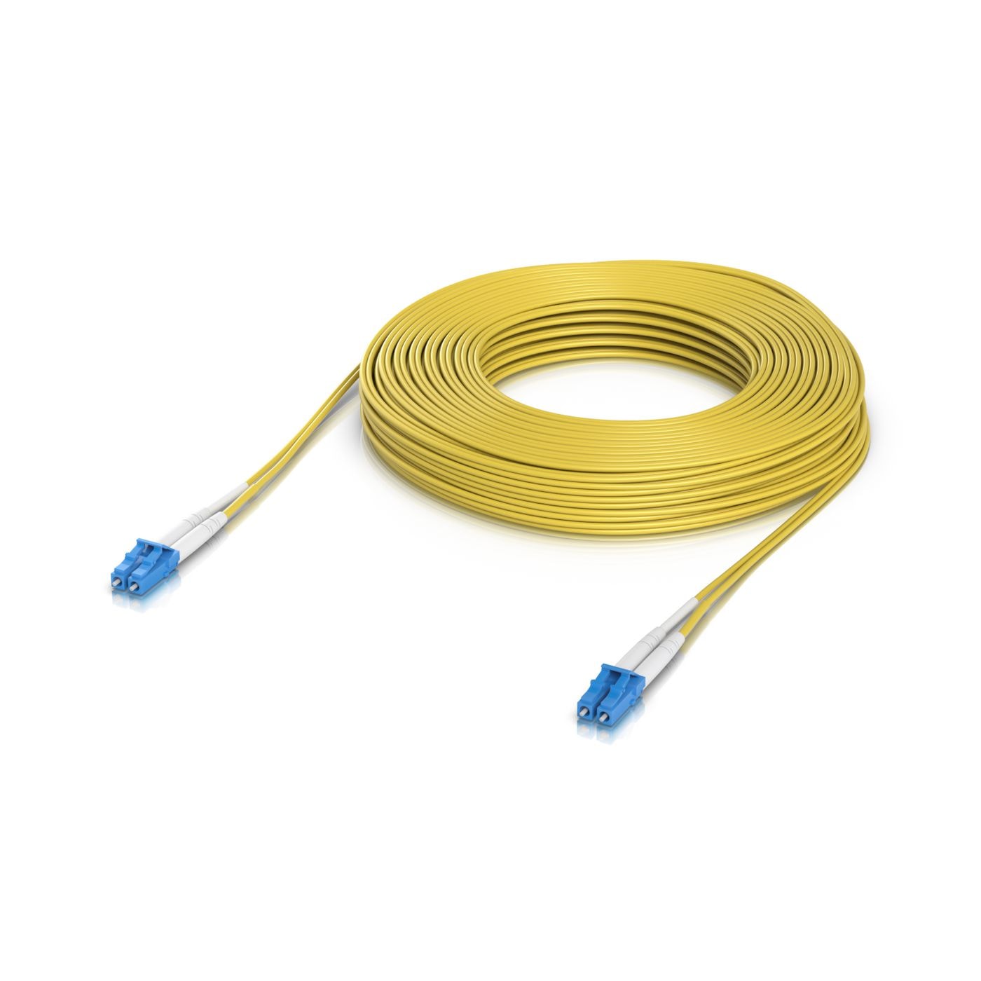 Ubiquiti Lightweight fiber patch cable for up to 100G connections.