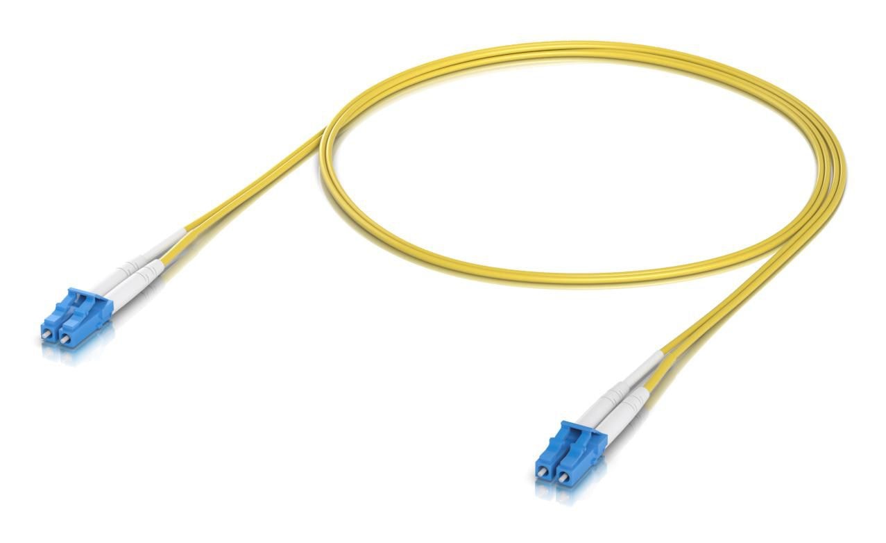 Ubiquiti Lightweight fiber patch cable for up to 100G connections.