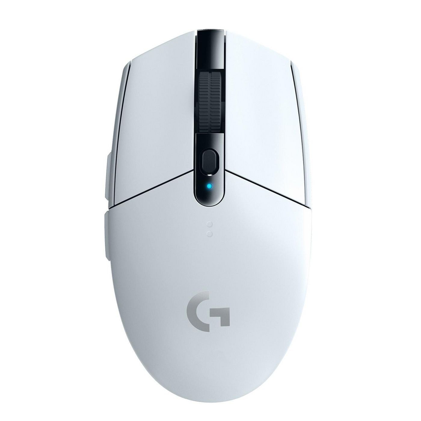 Logitech G G305 - Rato - óptico - 6 botões - sem fios - 2.4 GHz - receptor sem fio USB - branco