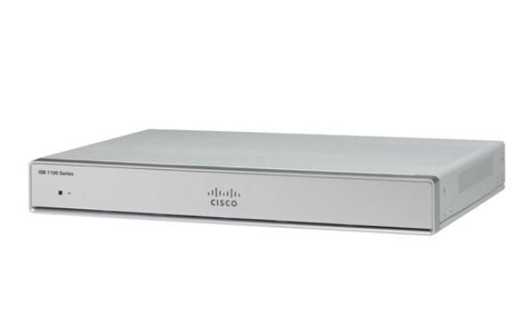 Cisco Integrated Services Router 1113 - Roteador - modem DSL switch de 8 portas - 1GbE - Portas WAN: 2
