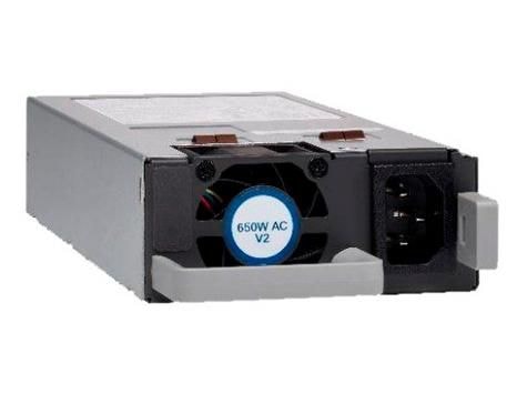 Cisco - Suprimento de potência - hot plug/redundante (módulo plug-in) - AC 90-264 V - 650 watt - para P/N: C9500-24Y4C-10A, C9500-32QC-10A, C9500-48Y4C-10A, C9500-48Y4C-10E, C9500-48Y4C-A-CAP