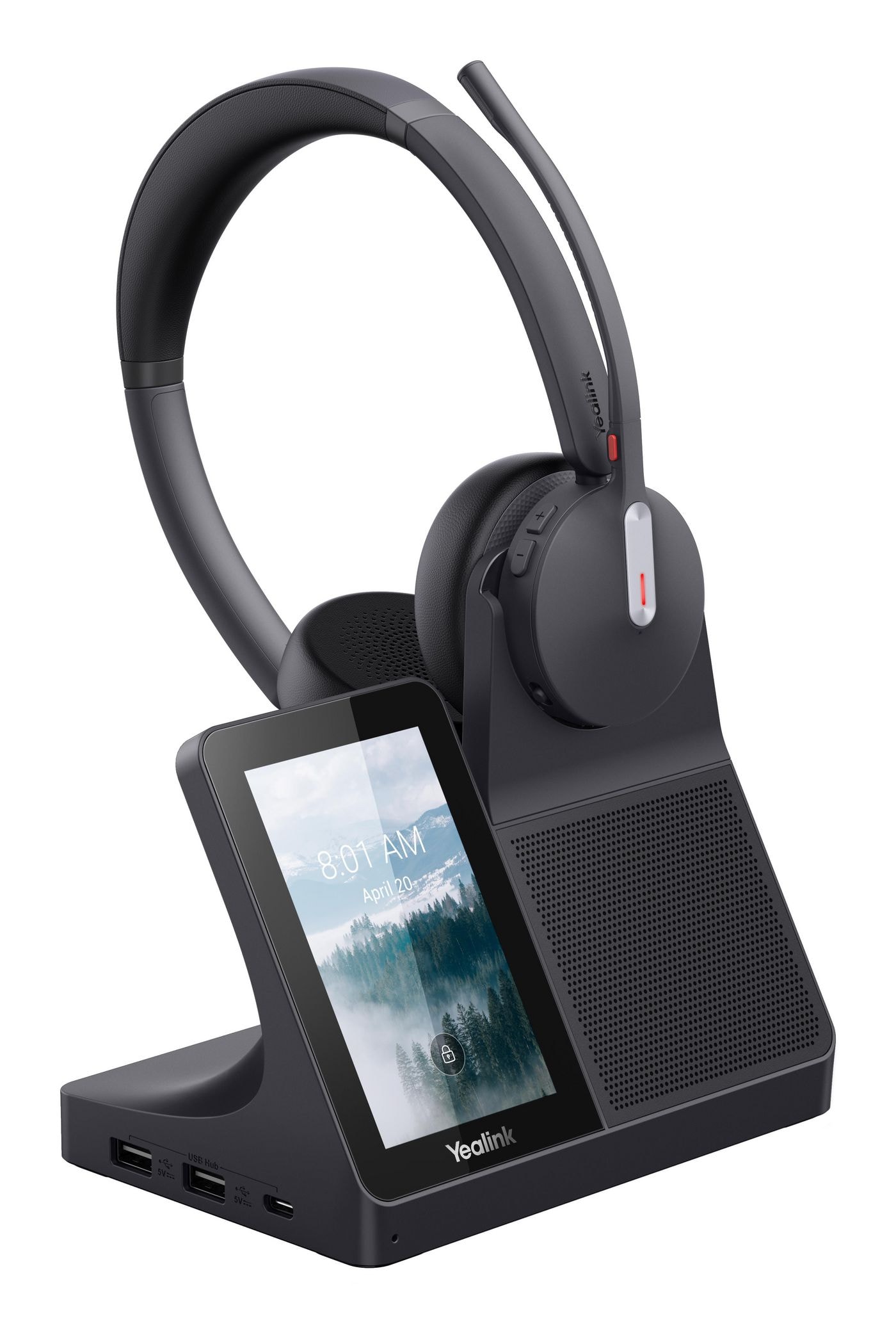 Yealink Wh64 Dual Headset Wired & - Wireless Head-Band