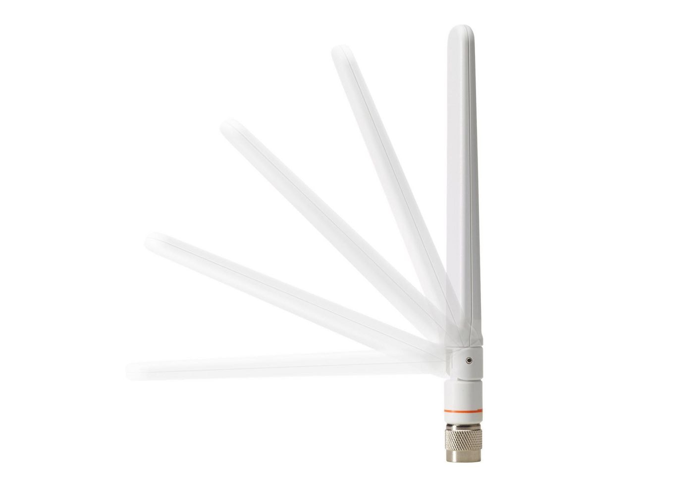 Cisco Aironet Dual-band Self-identifying - Antena - bipolar - Wi-Fi - 2 dBi (para 2,4 GHz), 4 dBi (para 5 GHz) - interno - branco - para Catalyst 9120AXE, 9120AXP