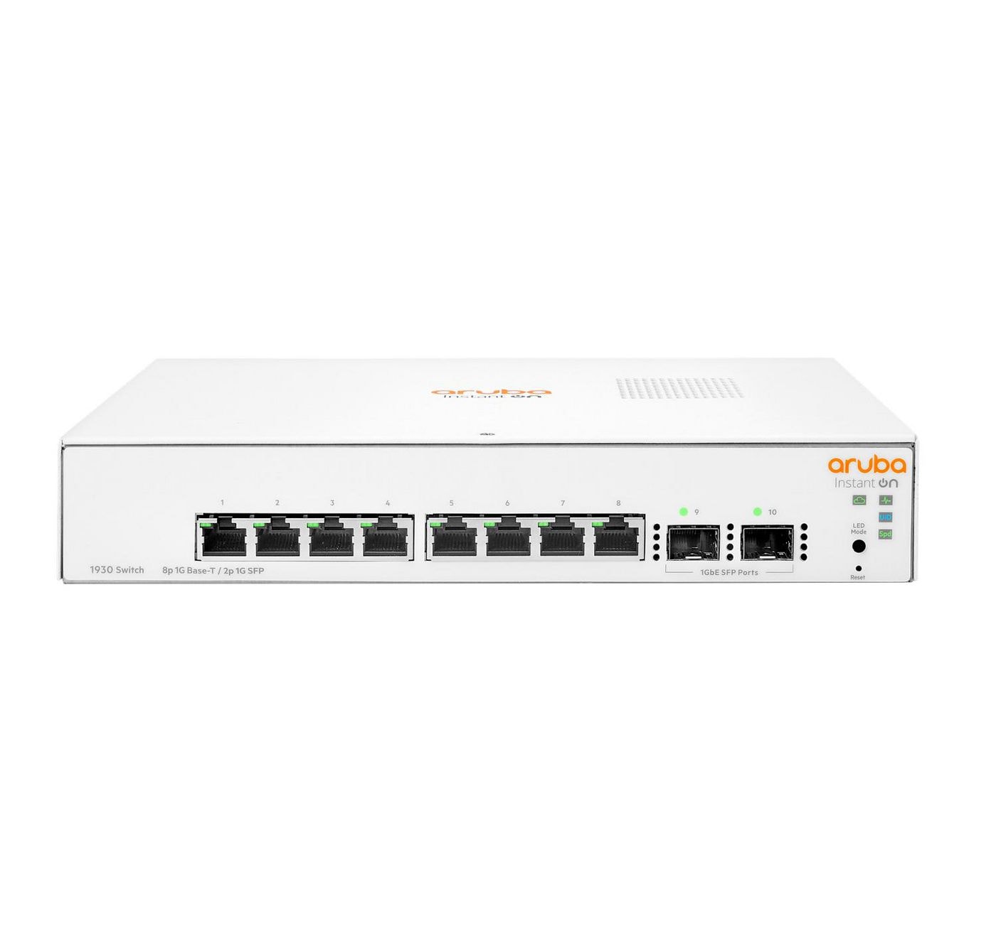 HPE Networking Instant On 1930 8G 2SFP Switch - Interruptor - L3 - Administrado - 8 x 10/100/1000 + 2 x Gigabit SFP - desktop