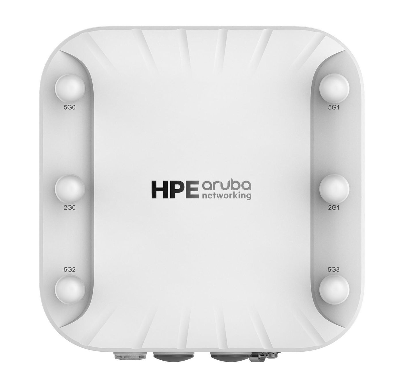 HPE Aruba AP-518 (RW) - Hardened - ponto de acesso sem fios - ZigBee, Bluetooth, Wi-Fi 6 - 2.4 GHz, 5 GHz