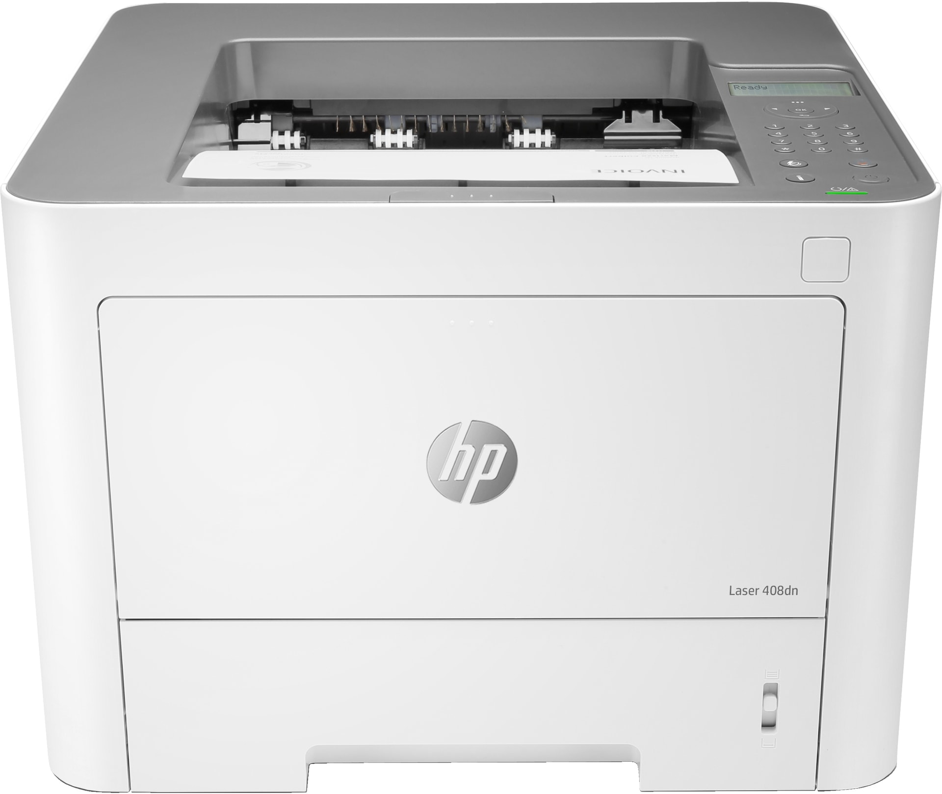 HP Laser 408dn - Impressora - P/B - Duplex - laser - A4/Legal - 1200 x 1200 ppp - até 40 ppm - capacidade: 300 folhas - USB 2.0, Gigabit LAN