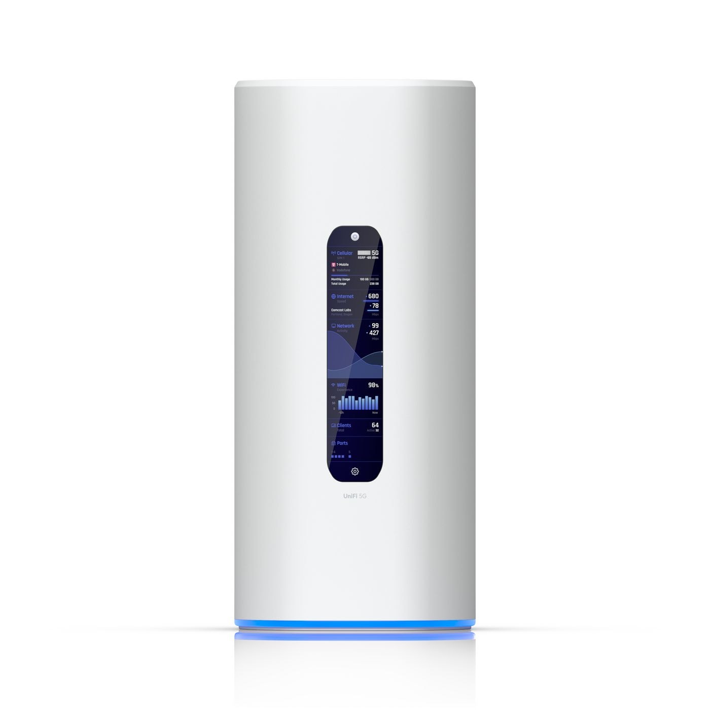 Ubiquiti Desktop Cloud Gateway with full-performance 5G up to 3.4