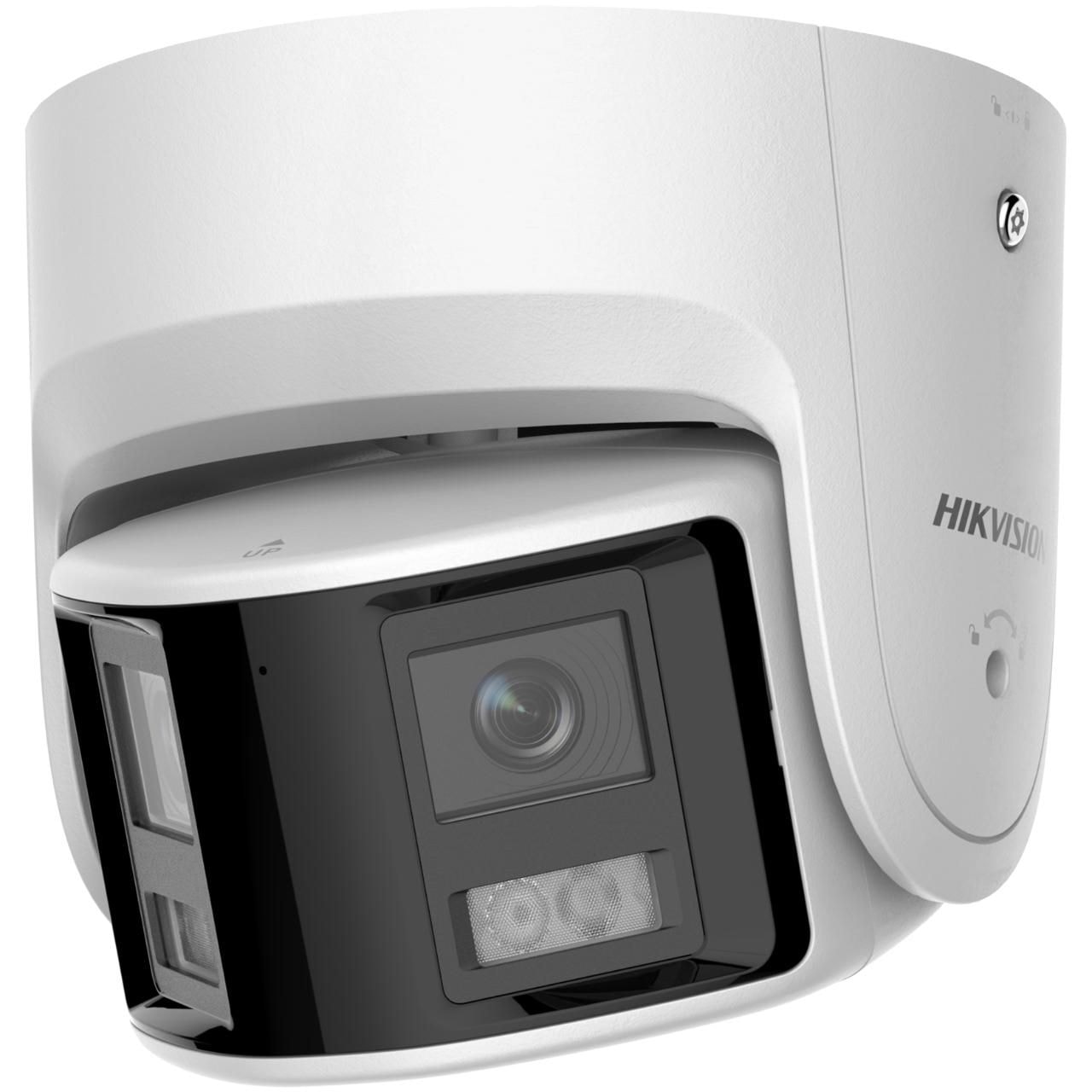 Hikvision 4 MP Panoramic ColorVu Fixed Turret Network Camera