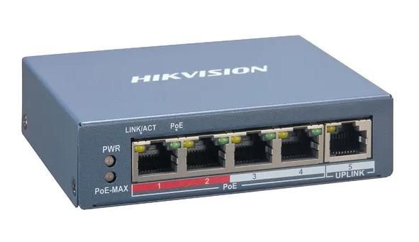 Hikvision 4 Port Fast Ethernet Smart POE Switch
