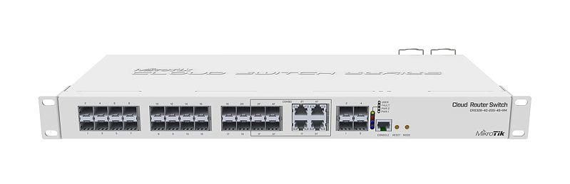MikroTik Cloud Router Switch 328-4C-20S with 800 MHz CPU, 512MB RAM