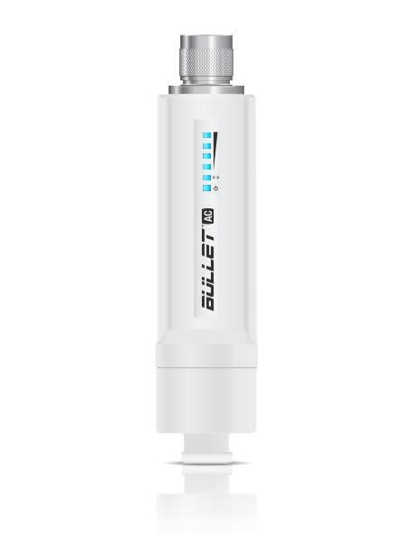 Ubiquiti airMAX 2.4 and 5 GHz Bullet ac CPE with N-Type connector