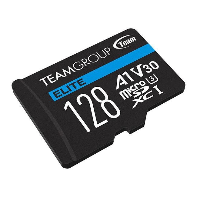 TEAM GROUP 128GB microSDXC ELITE UHS-I U3 V30 A1 c/adap.100R/50W