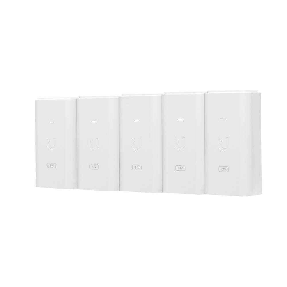 Ubiquiti PoE Injector, 24VDC, 12W 5-Pack