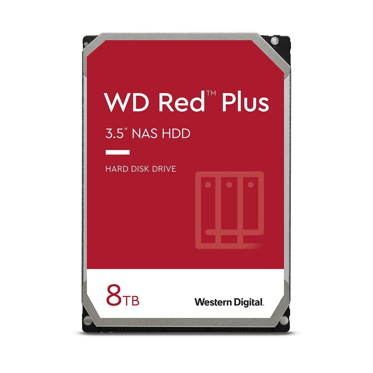Disco 3.5 8TB WD Red Plus 256Mb SATA 6Gb/s 5640rpm