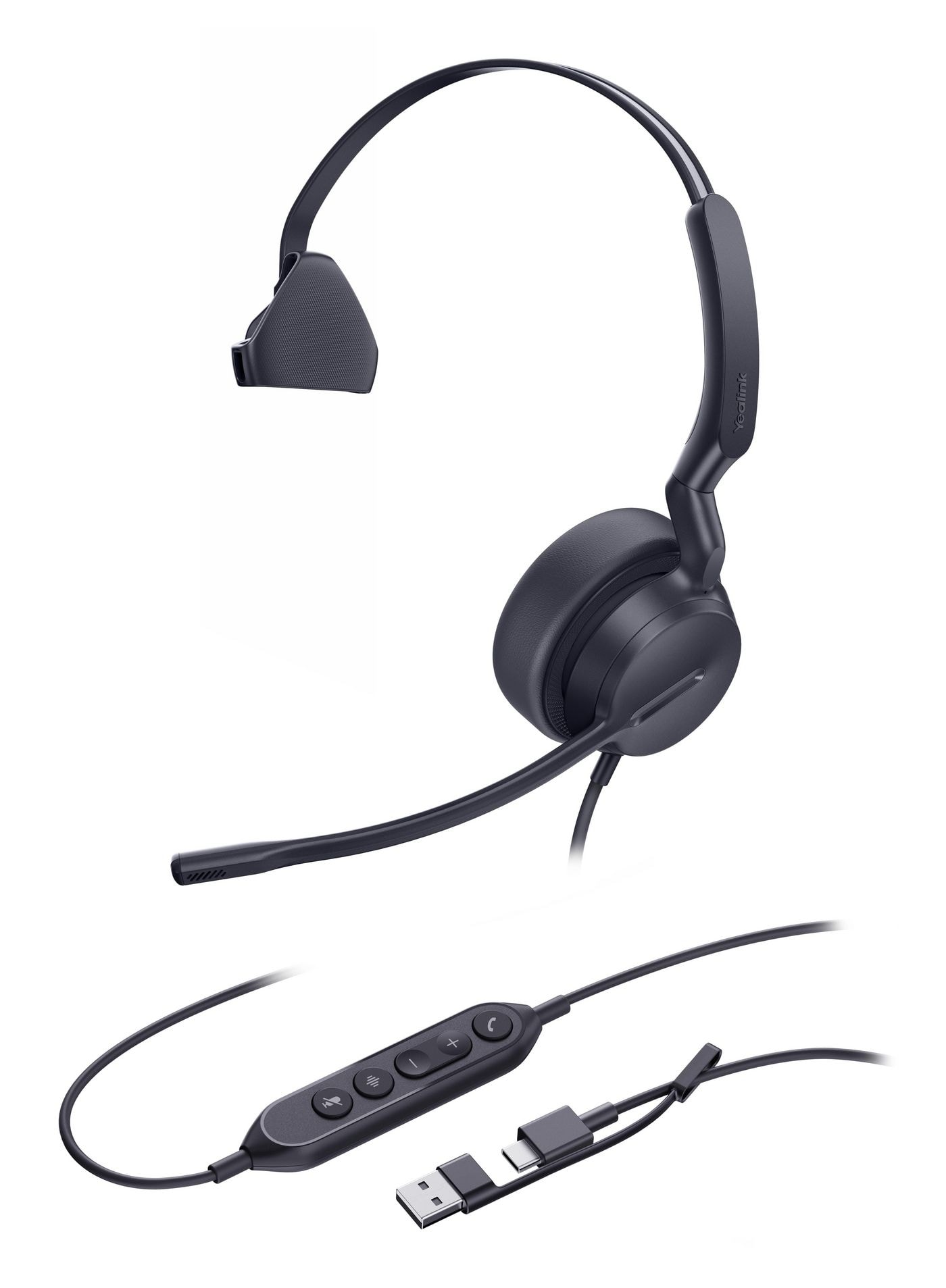 Yealink Uh42 Mono Usb-C/A Headset Wired Head-Band Calls/Music