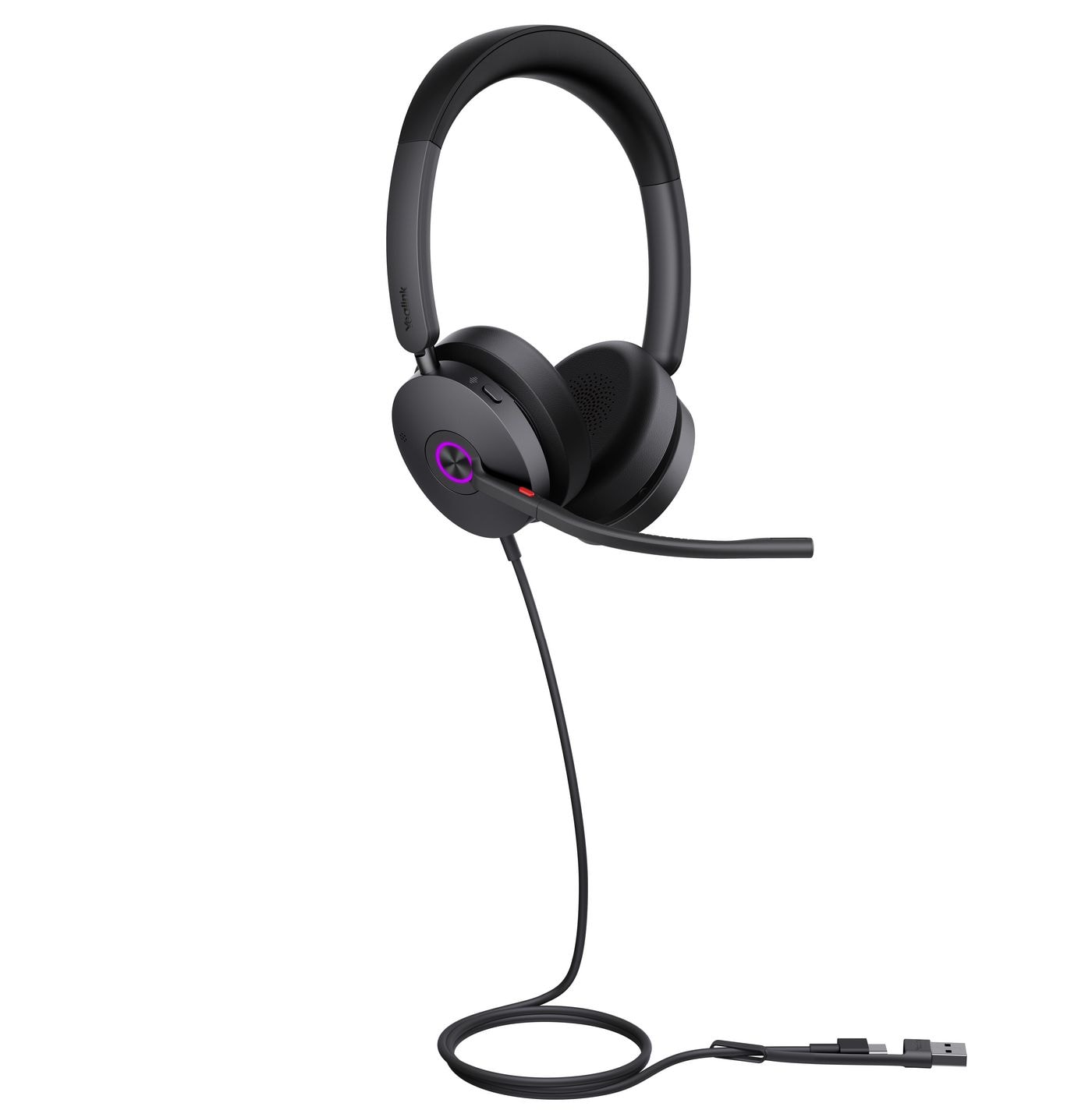Yealink UH48 Dual UC USB-C/A Headset, - Wired, 20 - 20000 Hz