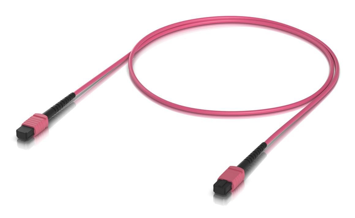 Ubiquiti Indoor OM4 multi-mode fiber patch cable with MPO-12 Type