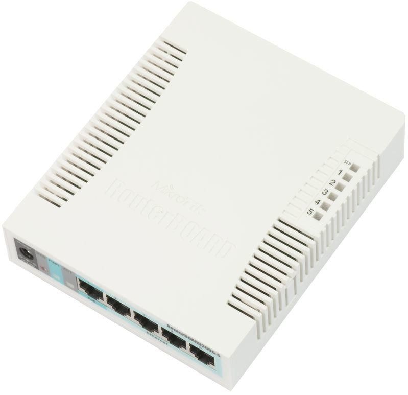 MikroTik RouterBOARD 260GS 5-port Gigabit smart switch with SFP