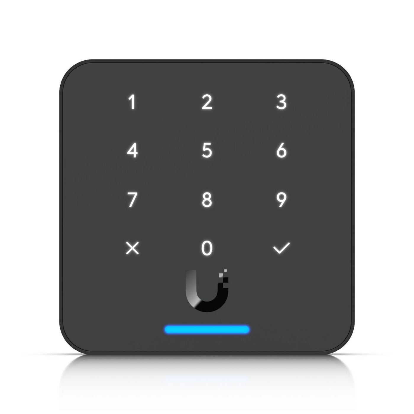 Ubiquiti Third-generation NFC card reader with a keypad and