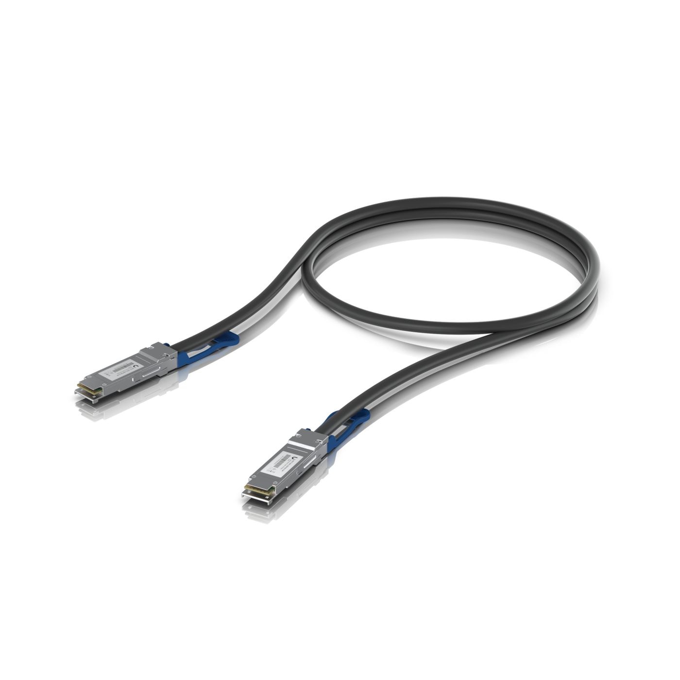 Ubiquiti QSFP28 direct attach cable with a 100 Gbps max data