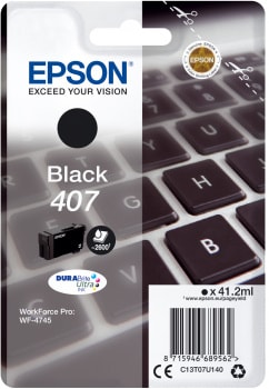 Epson 407L Conjunto individual preto DURABrite Ultra Teclado