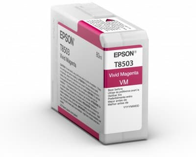 EPSON Singlepack Vivid Magenta T85030N UltraChrome HD ink 80ml