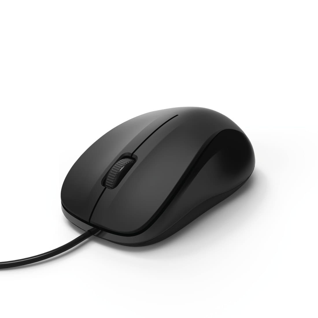 HAMA MC-300 WIRED MOUSE, BLACK, 3 BUTTONS, 1200 DPI; 1.80M CABLE - 182606