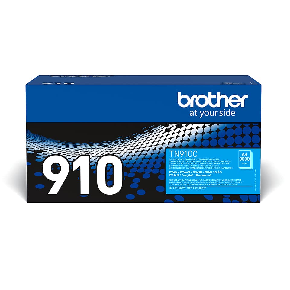 BROTHER TN910C Toner Cartridge Cyan Ultra High Capacity 9.000 pages for Brother HL-L9310CDW T