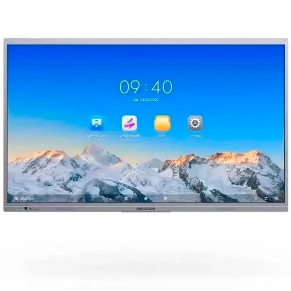 HIKVISION PAINEL INTERATIVO 65 " 45 POINTS 4K ANDROID 12.0 400 NITS EDLA