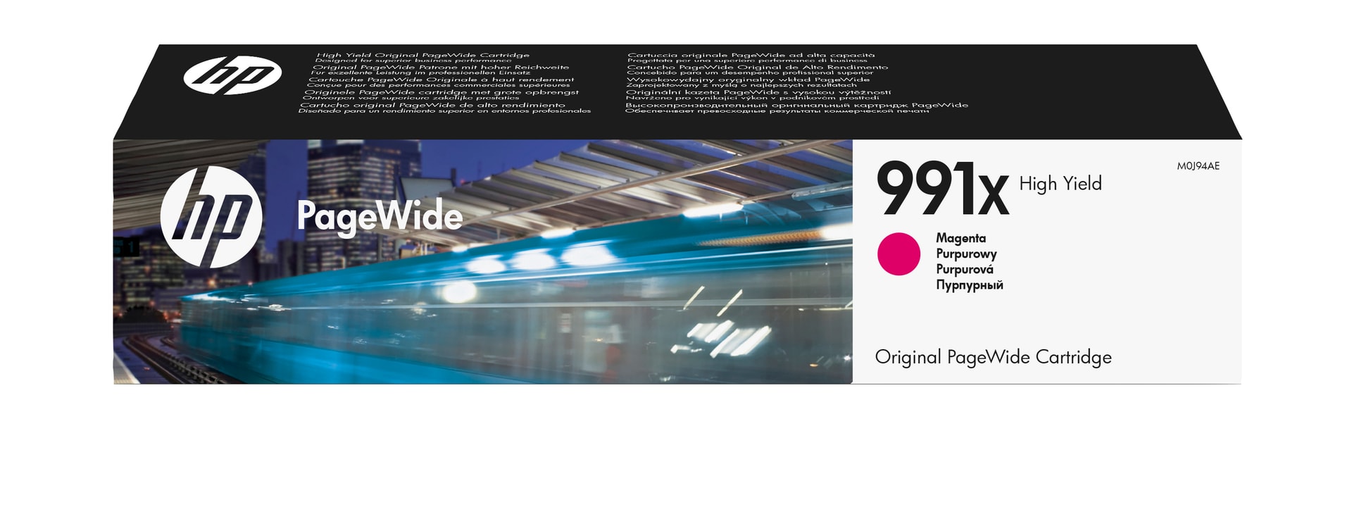 HP Consumível PageWide Original 991X Magenta de elevado rendimento