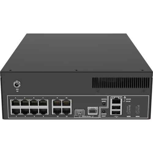AXIS S22 Series S2212 Mk II - NVR - 12 canais - 1 x 6 TB - 6 TB - Em rede - PoE - montável em bastidor - Compatível com TAA, imagem 1