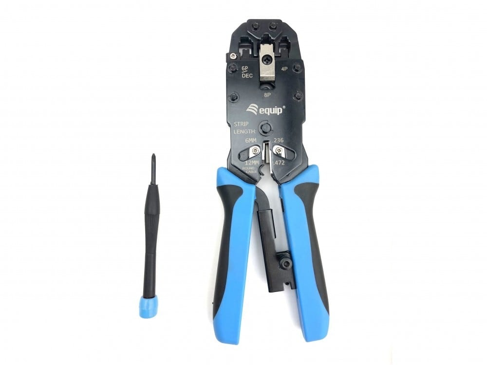 EQUIP ALICATE PROFESSIONAL DE CRAVAR MODULAR RJ45