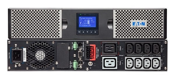 Eaton 9PX 2200i RT2U - UPS (montável em bastidor / externo) - AC 200/208/220/230/240 V - 2200 watt - 2200 VA - 1 fase - RS-232, USB - conectores de saída: 10 - PFC - 2U