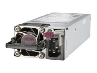 HPE - Suprimento de potência - hot-plug (módulo plug-in) - Flex Slot - 80 PLUS Platinum - AC 100-240 V - 800 watt - 908 VA