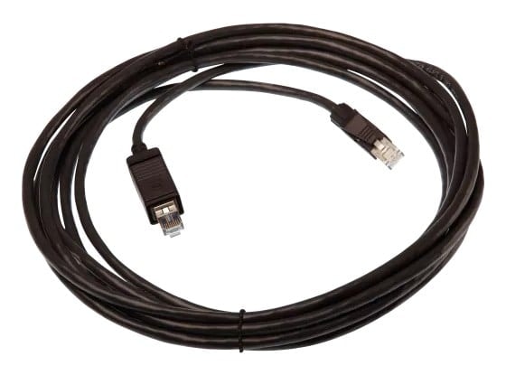 AXIS - Cabo de rede - RJ-45 (M) para RJ-45 (M) - 5 m - CAT 6 - exterior - preto - para AXIS Q6100-E 50 Hz, Q6100-E 60 Hz, Q6315-LE 50 Hz, Q6315-LE 60 Hz, Q60 Series