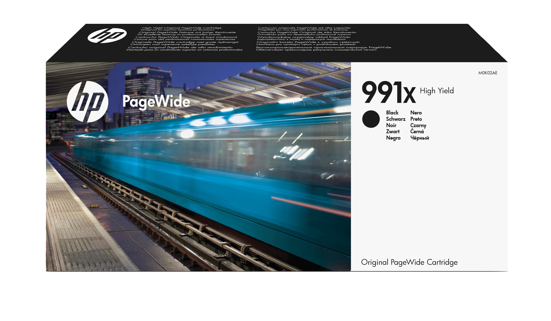 HP Consumível PageWide Original 991X Preto de elevado rendimento