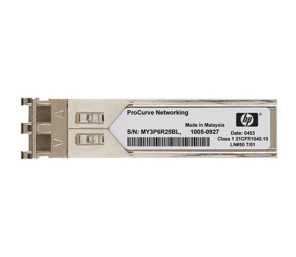 HPE X130 - Módulo de transceptor SFP+ - 10GbE - 10GBase-SR - LC - para FlexFabric 12902, Networking Comware 2150 16, 2150 24, 2150 48, 2150 8p, 5150L 24