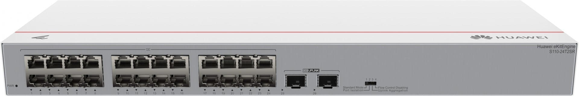 HUAWEI SWITCH CLOUDENGINE S110-24T2SR GIGABIT ETHERNET (10/100/1000) 1U #PROMO#