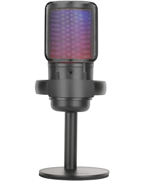 MARS GAMING MMIC-SE ULTRA-HIGH DEF PROFESSIONAL ARGB MICROPHONE, 192KHZ 24BIT ADC, ANTI-VIBRAT, BLACK