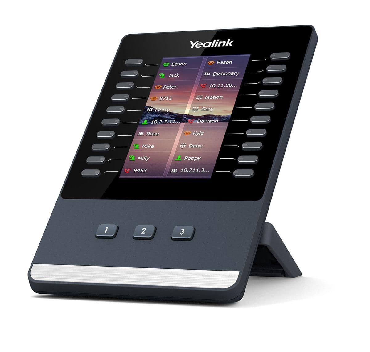 Yealink EXP43 IP add-on module Black, - Grey 23 buttons EXP43, Black