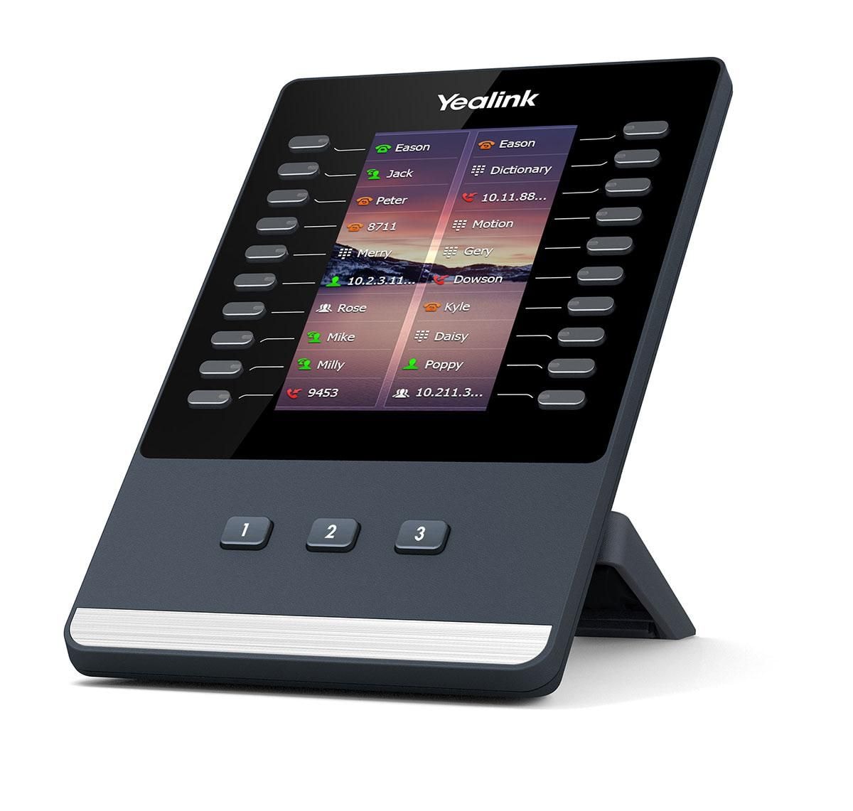 Yealink EXP43 IP add-on module Black, - Grey 23 buttons EXP43, Black