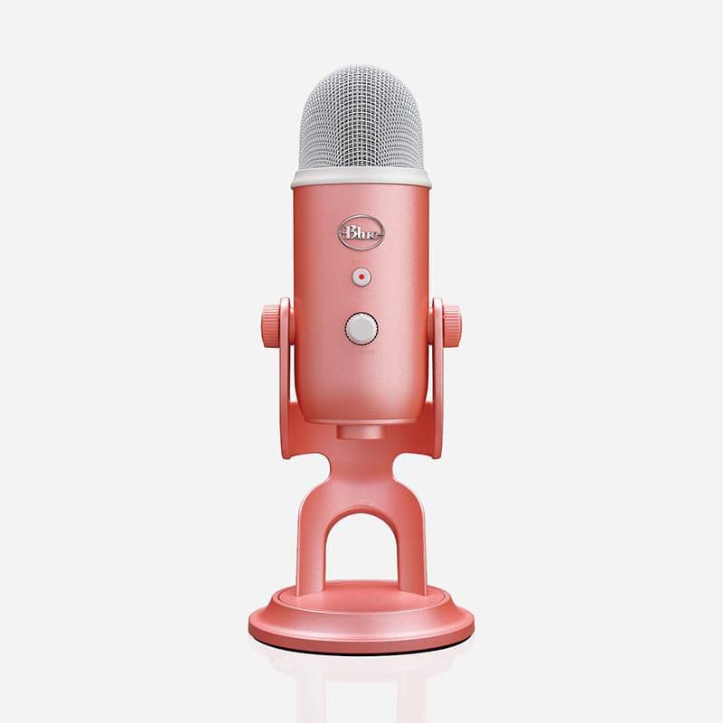 Blue Microphones Yeti - Microfone - USB - aurora rosa