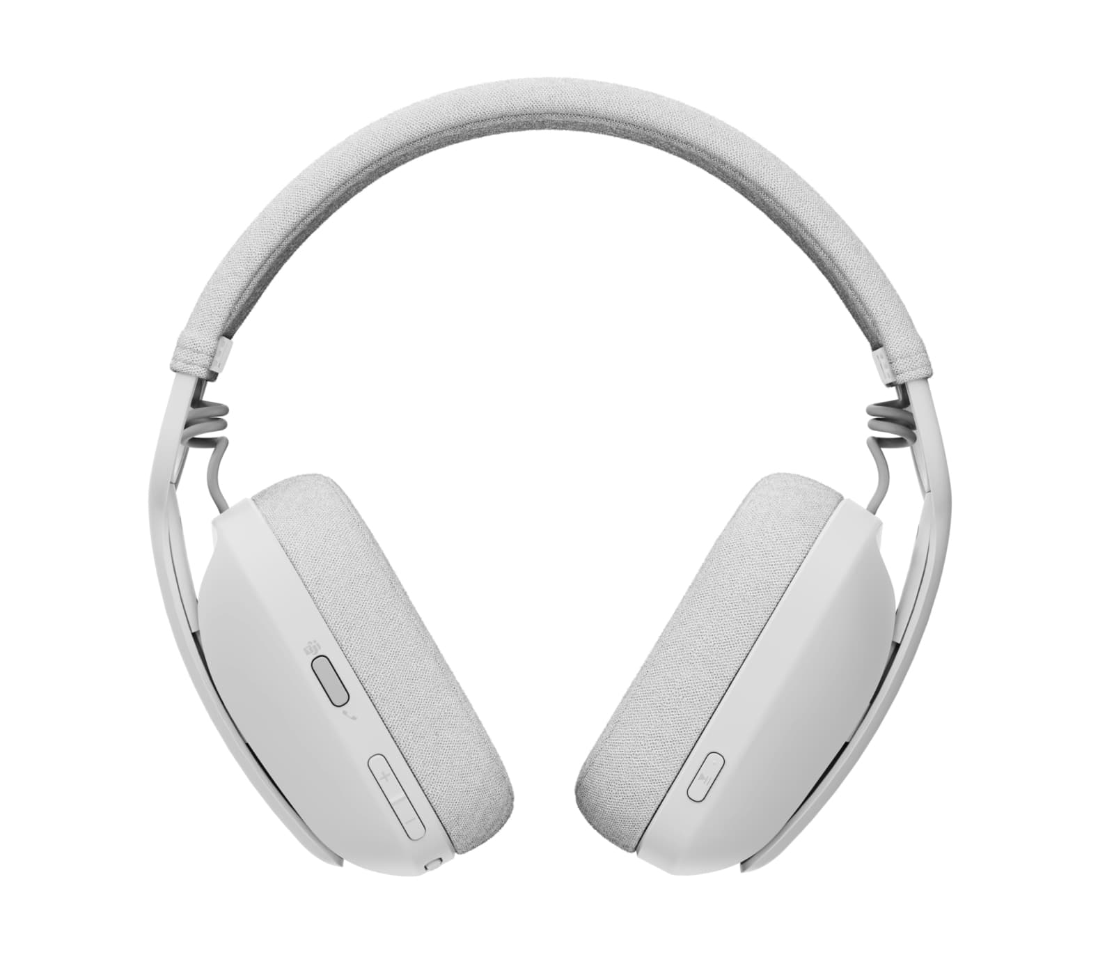 Logitech Zone Vibe Wireless - Auscultadores - tamanho completo - bluetooth - sem fios - USB-C através de adaptador de Bluetooth - branco sujo - Certificado para Microsoft Teams