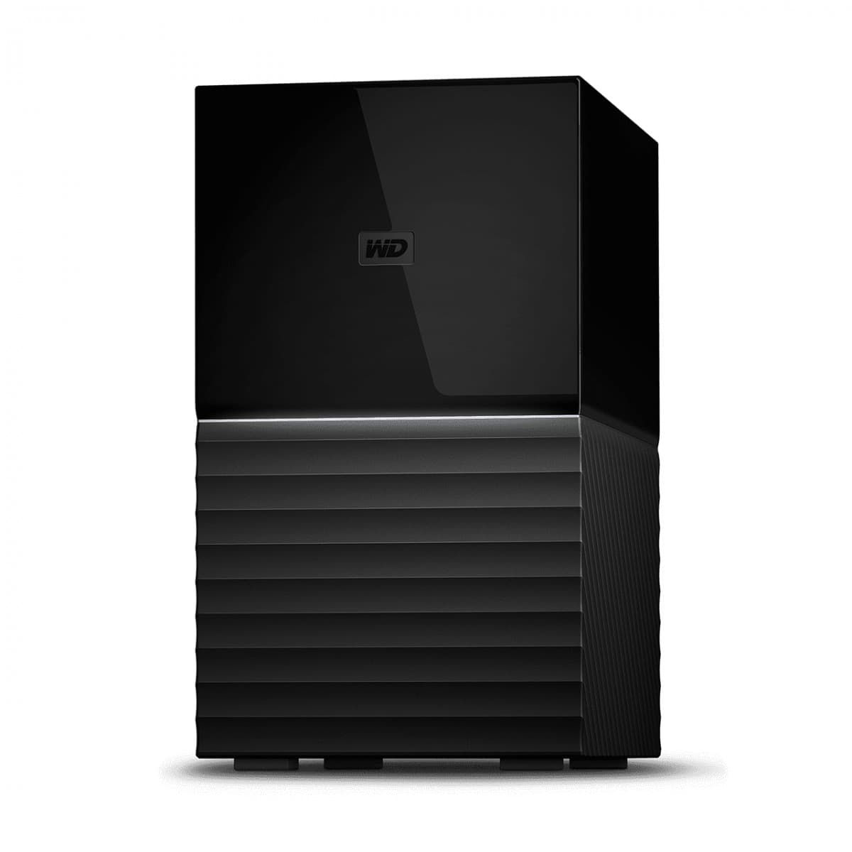 WD My Book Duo WDBFBE0440JBK - Disco rígido - encriptado - 44 TB - externa (desktop) - USB 3.2 Gen 1 - 256-bits AES