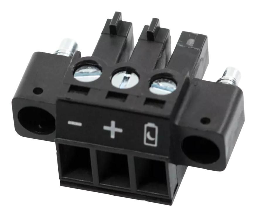 AXIS TU6001 - Conector para dados - bloco de terminais de 3 pinos (3,81 mm) (pacote de 10)