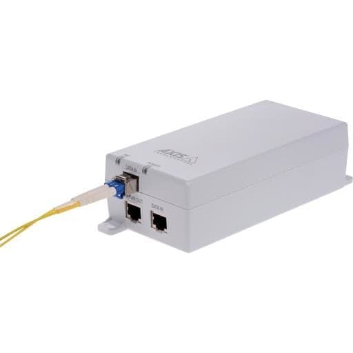AXIS T8154 Midspan - Injector de energia (interno) - AC 100-240 V - 60 Watt - Europa, Índia - para AXIS C1410, P1385-E, W400