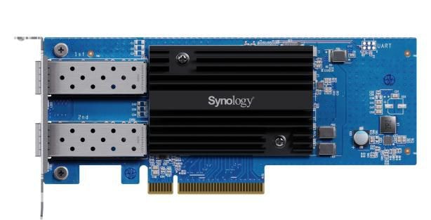 Synology E25G30-F2 - Adaptador de rede - PCIe 3.0 x8 baixo perfil - 25 Gigabit SFP28 x 2