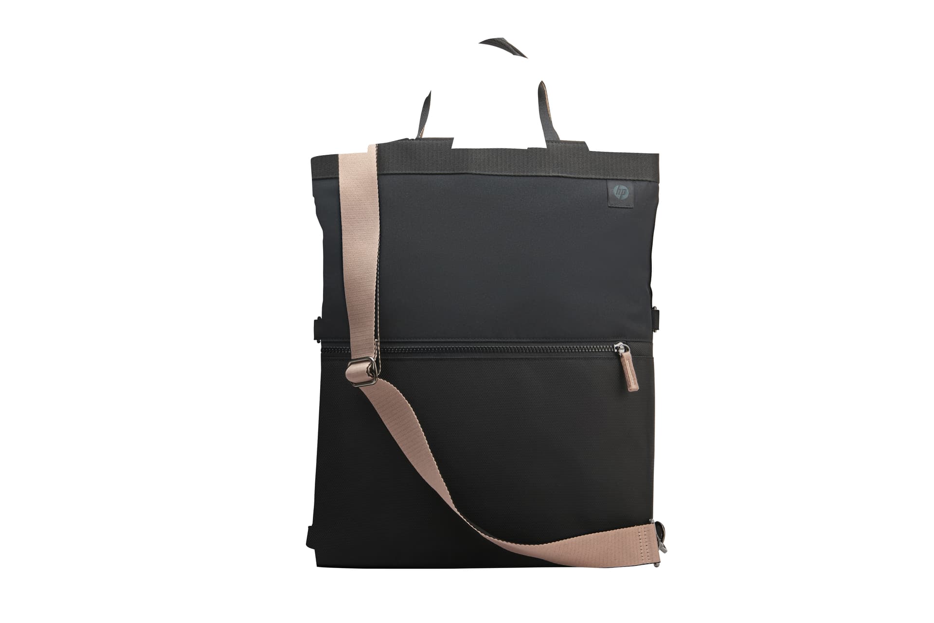 HP - Mochila/sacola para portátil - convertível - 14.1" - preto, cinza claro
