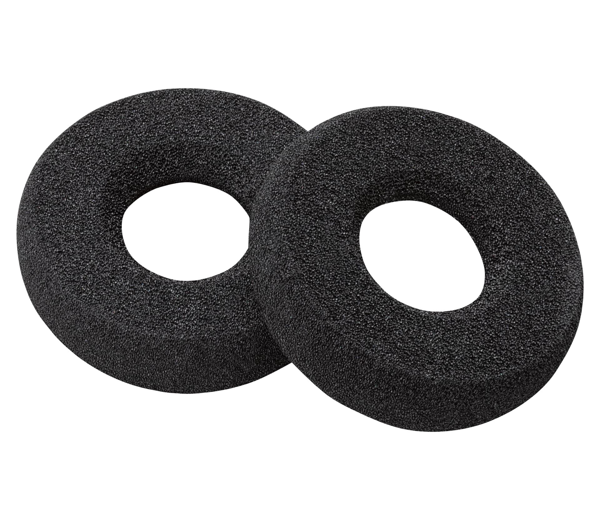 Poly - Almofada de ouvido para auricular sem fios - couro sintético (pacote de 2) - Replaces Poly SKU 214558-02