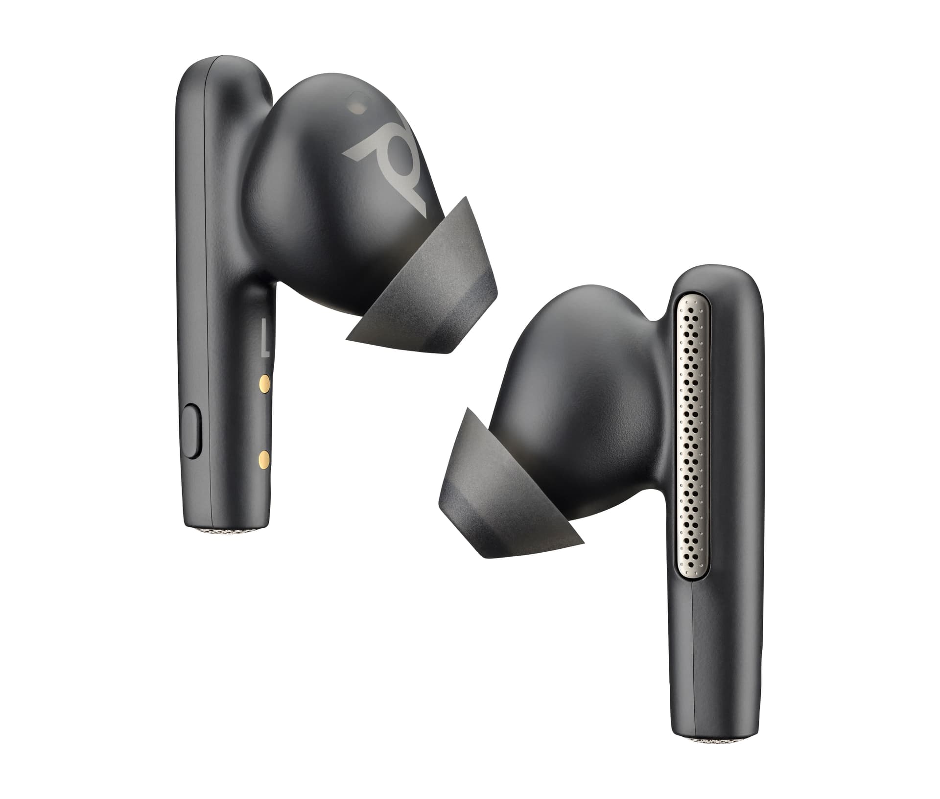 HP Poly Adaptadores auriculares para Poly Voyager Free 60 (Preto) (2 unidades)